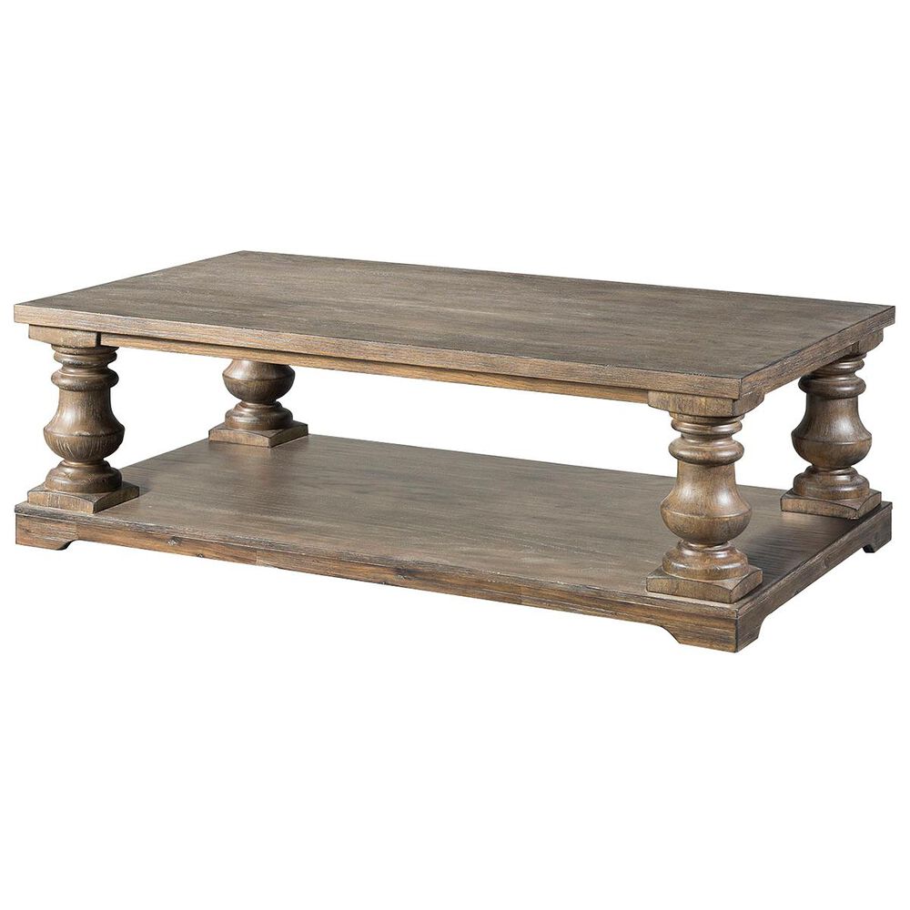 Lane Charleston Rectangular Cocktail Table in Barley Oak, , large