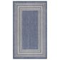 Nourison Horizon HOZ03 Denim 3" x 5" Indoor/Outdoor Area Rug, , large