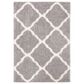 Safavieh Parma Shag PMA521G 6" x 9" Grey and Cream Area Rug, , large