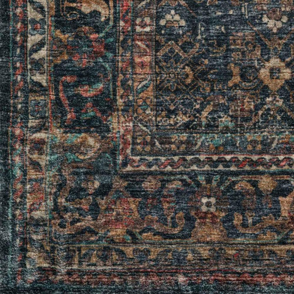 Dalyn Rug Company Jericho Traditional 9&#39; x 12&#39; Midnight Indoor/Outdoor Area Rug, , large