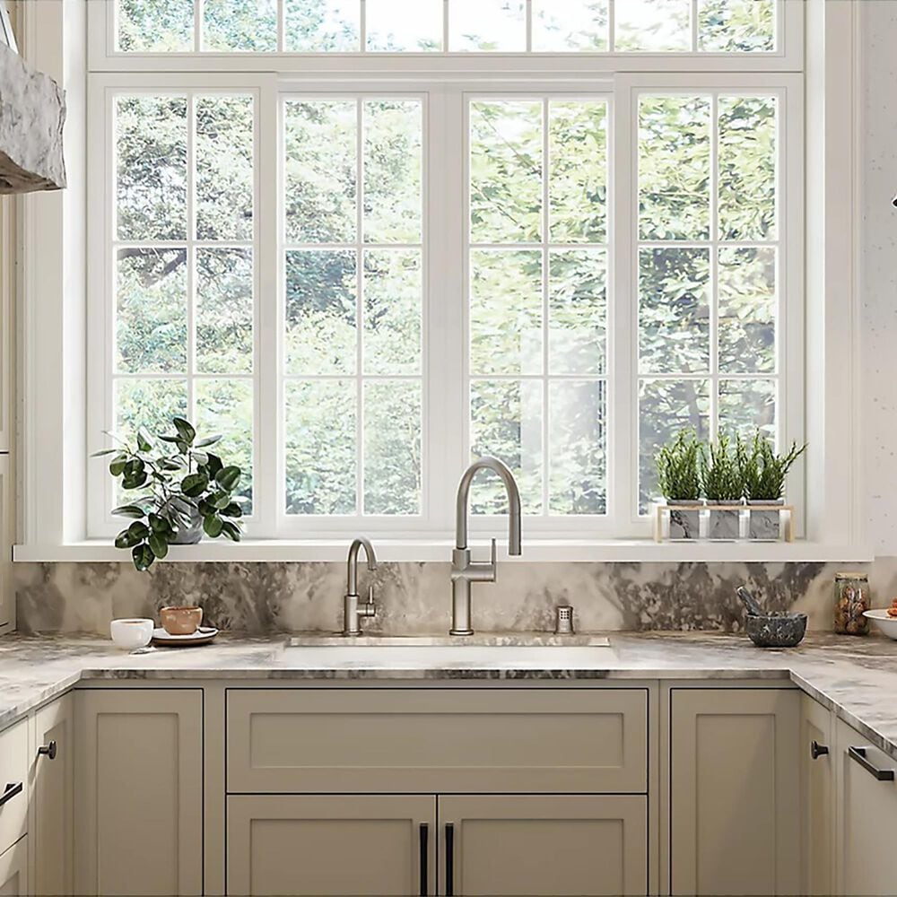 Kohler Crue Pull Down Kitchen Sink Faucet in Vibrant Stainless, , large