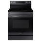 Samsung 6.3 Cu. Ft. Freestanding Electric Range with No-Preheat Air Fry in Black Stainless Steel, , large