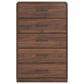 Ashley Fortlorn 5-Piece Queen Bedroom Set in Walnut Brown LED Light, , large