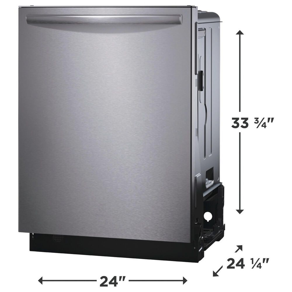 Frigidaire Gallery 24" Built-In Dishwasher with Bar Handle in Stainless Steel, , large