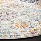 Safavieh Madison MAD611B-9R 9" Round Cream and Multicolor Area Rug, , large