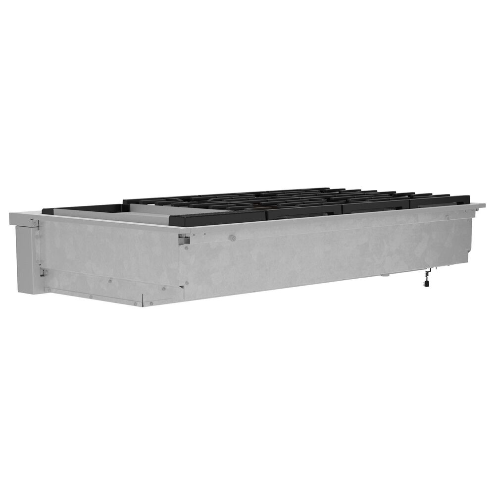 Cafe 48&quot; Natural Gas Rangetop with Integrated Griddle in Stainless Steel and Brushed Stainless, , large