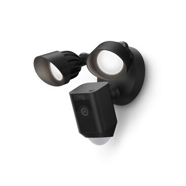 Ring Floodlight Cam Wired Plus in Black, , large