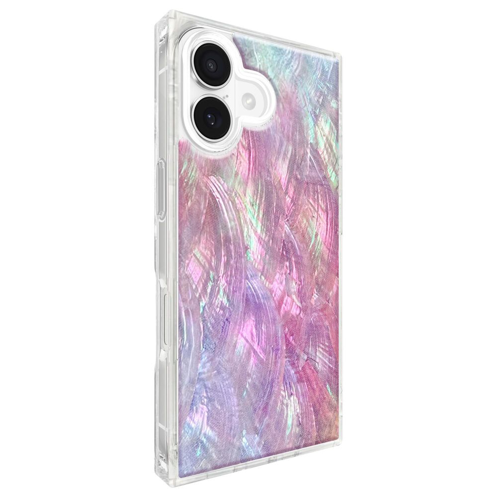 Case-Mate Square MagSafe Case for iPhone 17 in Pink Mother Of Pearl, , large