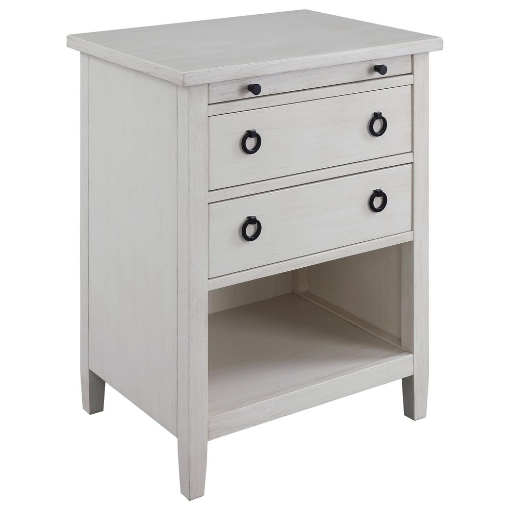 Gunnison Co. Halim Accent Table in White, , large