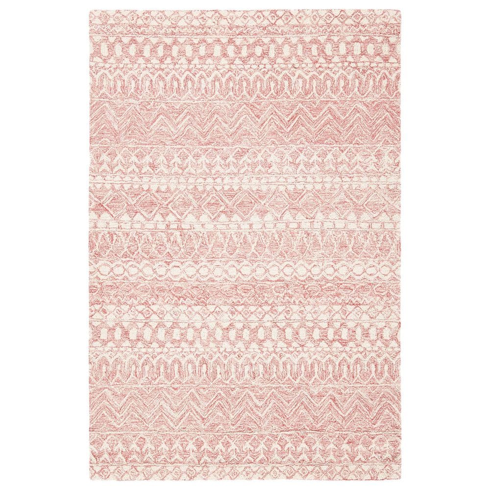 Safavieh Micro-Loop Southwestern 3" x 5" Pink and Ivory Area Rug, , large
