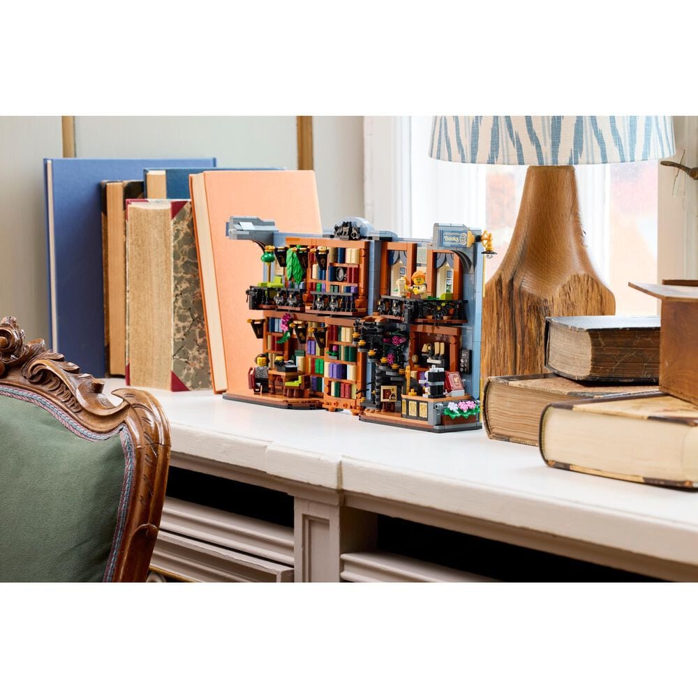 LEGO Icons Bookstore Book Nook Building Set, , large