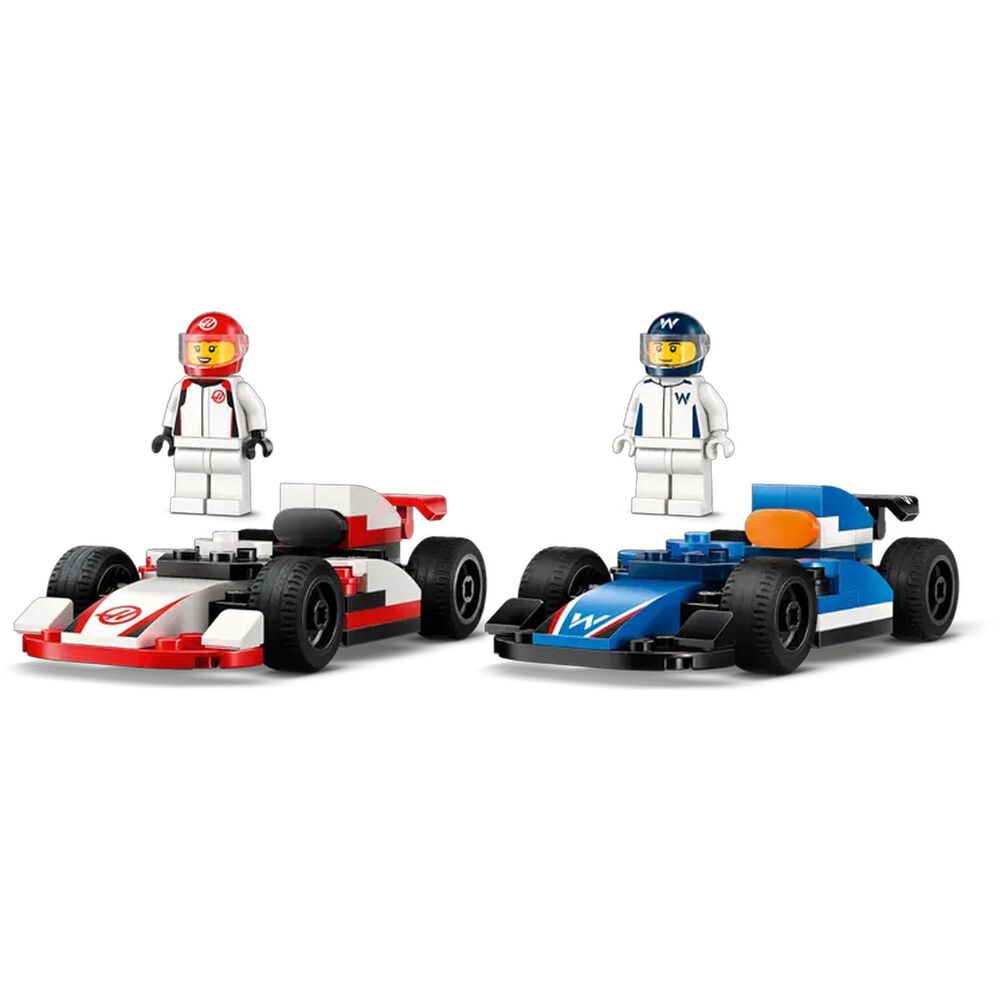 LEGO City F1 Williams Racing &amp; Haas F1 Race Cars, , large