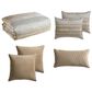 Hallmart Collectibles Jeremy 6-Piece Queen Comforter Set in Gold, , large
