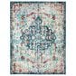 Safavieh Madison MAD447K 10" x 14" Navy and Light Blue Area Rug, , large