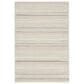 Nourison Pure Multi Weave Ivory 2" x 3" Area Rug, , large