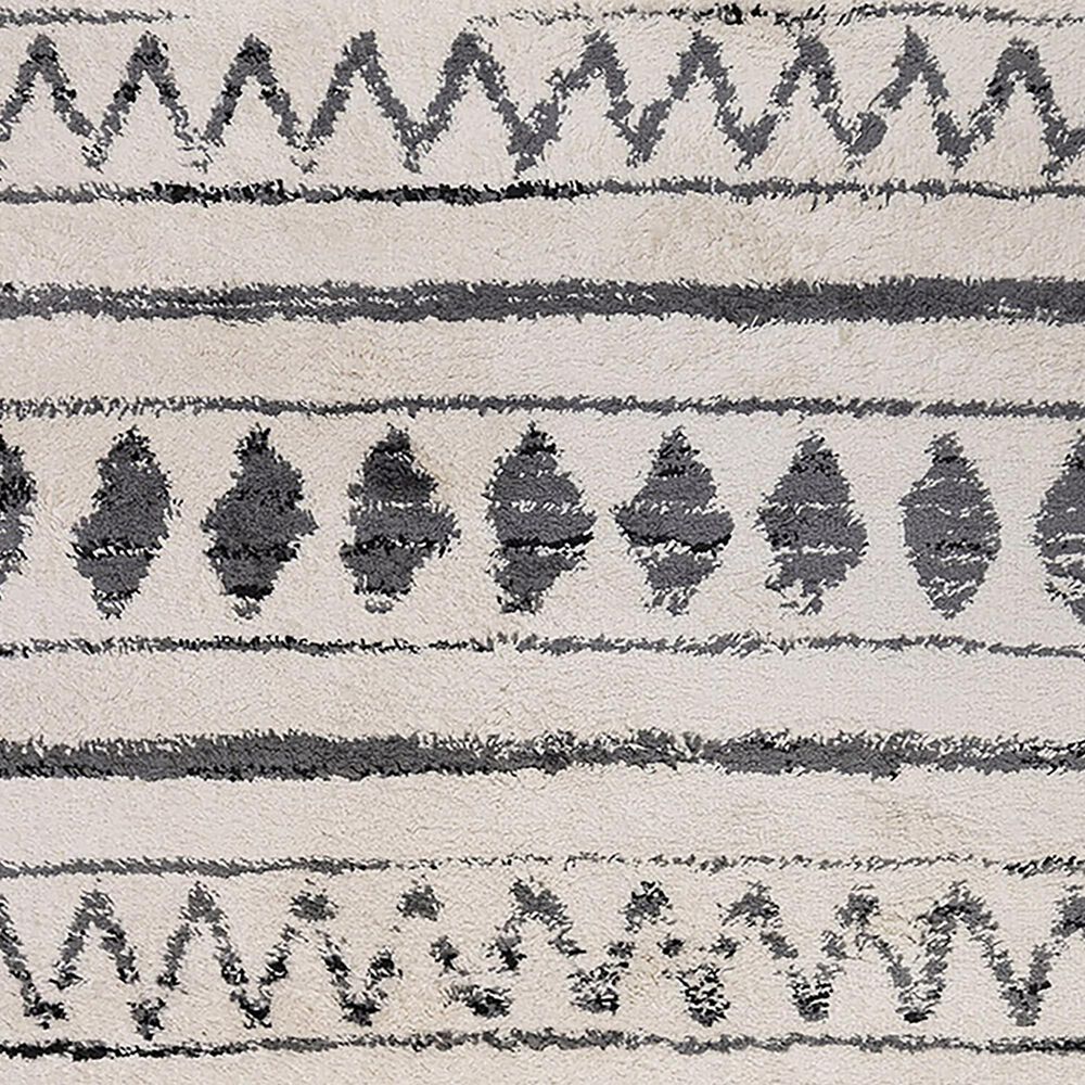 Amer Rugs Aspen 2&#39; x 3&#39; Cream and Black Area Rug, , large