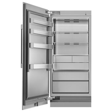 Dacor Modernist 36"" Column Left Door Panel in Silver Stainless Steel, , large