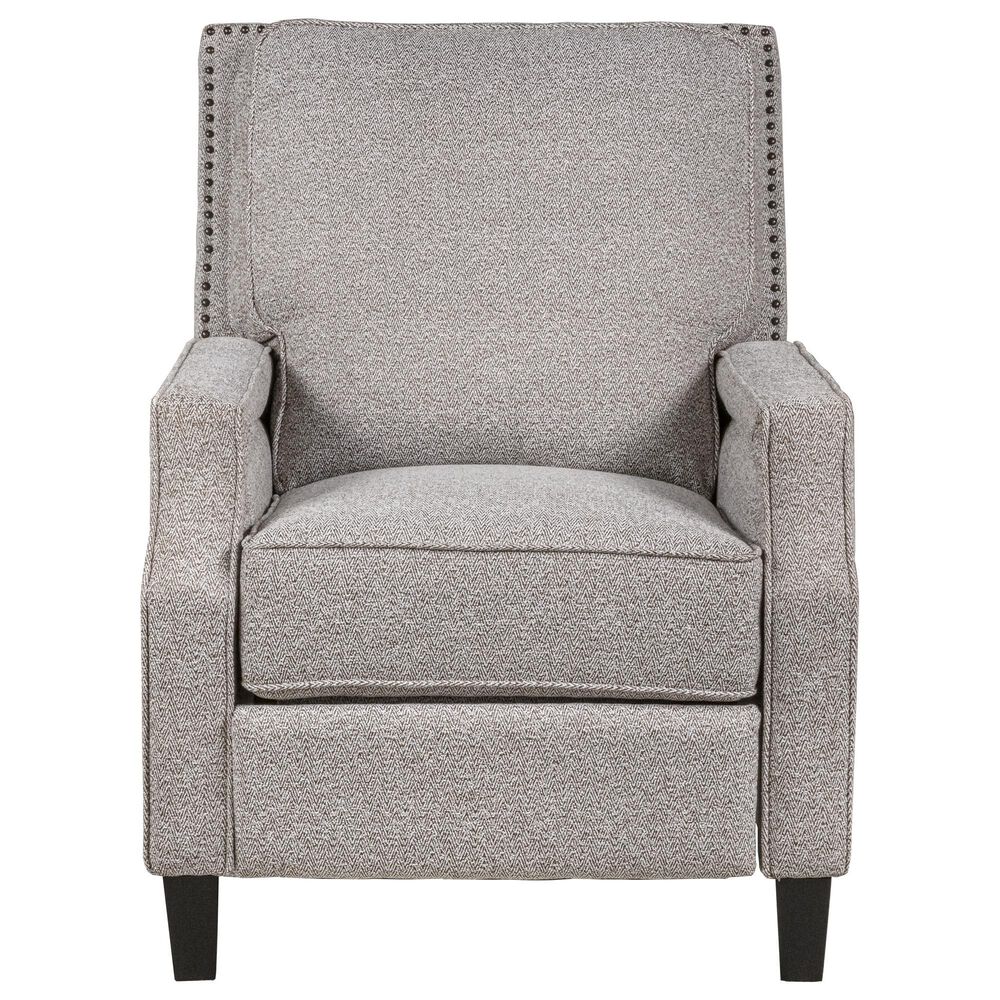 Linden Boulevard Portico Pushback Recliner in Brown, , large