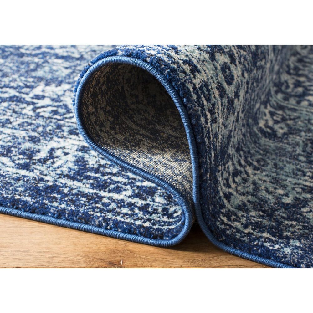 Safavieh Evoke EVK256A 10&#39; x 14&#39; Navy and Ivory Area Rug, , large