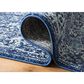 Safavieh Evoke EVK256A 10" x 14" Navy and Ivory Area Rug, , large