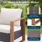 Sunwell Garden 7-Piece Patio Conversation Set in Beige, , large