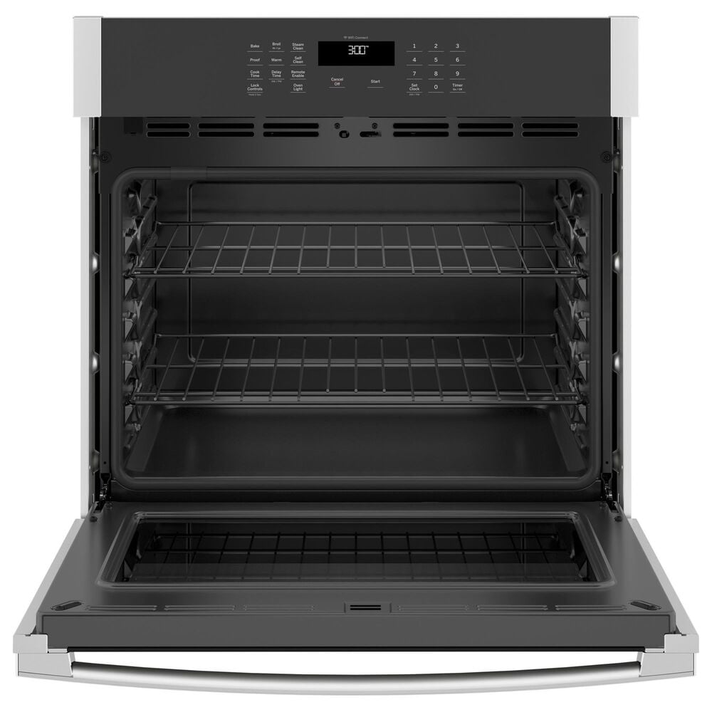 GE Appliances 2-Piece Kitchen Package with Stainless Steel 30&quot; Built-In Single Wall Oven and Black 36&quot; Built-In Electric Cooktop, , large