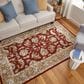 Feizy Prescott 5" x 8" Rust and Beige Area Rug, , large