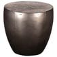 Crestview Collection Bengal Manor Drum End Table in Pewter, , large