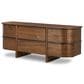 Four Hands Theo 6 Drawer Dresser Only in Dark Brown Walnut, , large