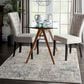 Nourison Rustic Textures Ivory, Grey and Slate Blue 6" x 9" Area Rug, , large