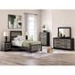 Ashley Broachmyn Bedroom Mirror in Matte Black, , large