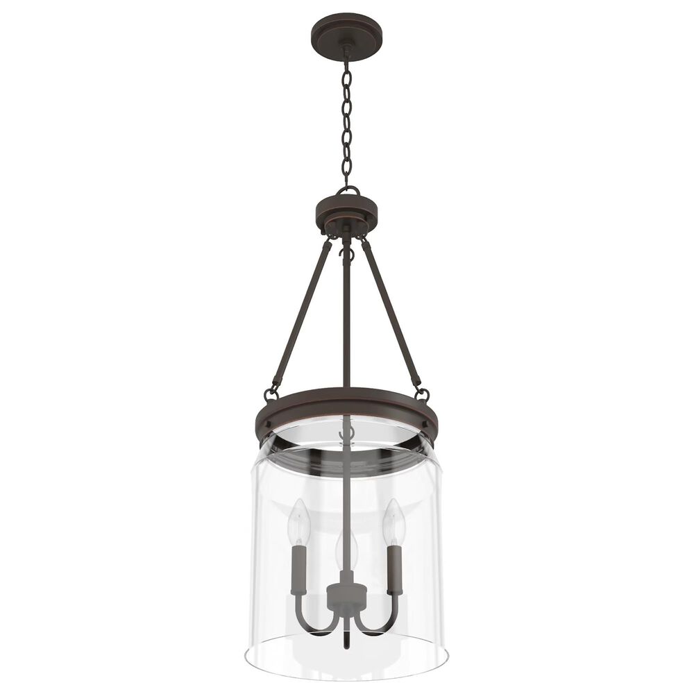 Hunter Devon Park 3-Light Pendant in Onyx Bengal, , large