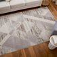 Feizy Vancouver 39NRF 8" x 10" Beige and Brown Area Rug, , large