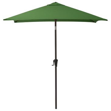 CorLiving 9" Square Tilting Patio Umbrella in Forest Green, , large