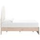 Ashley Arloster Full Upholstered Panel Bed in Tan/White, , large