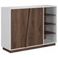 Furniture of America Williams Shoe Cabinet in White, , large