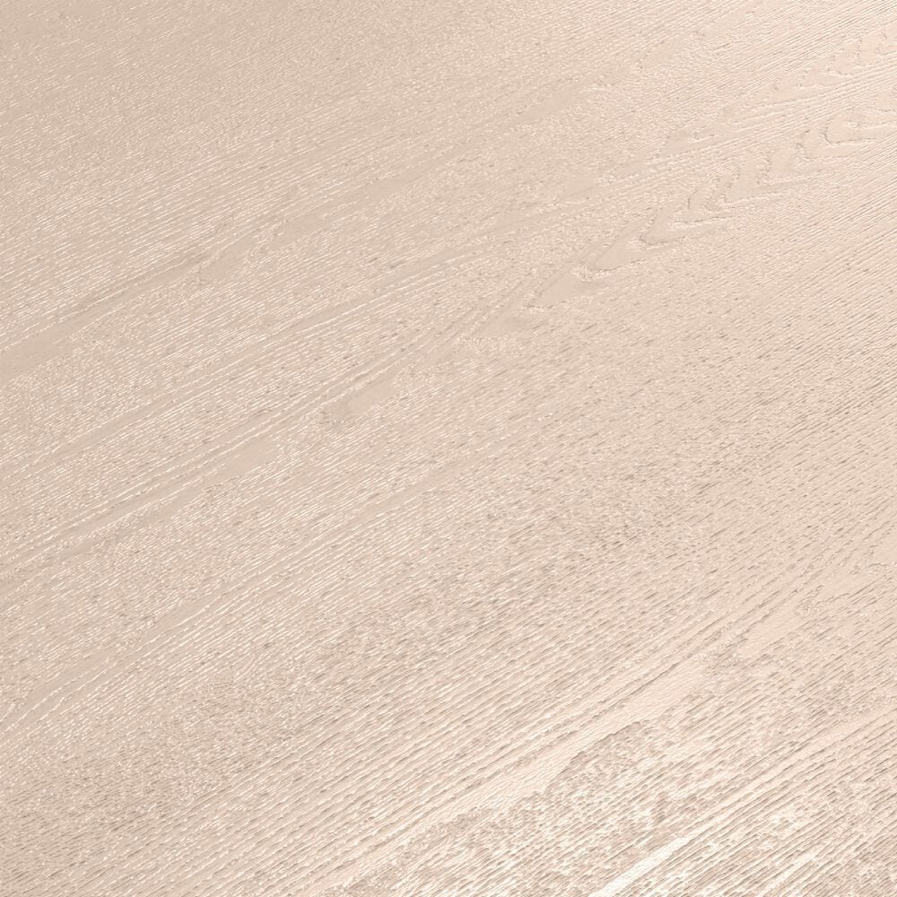 Leisuremod LeisureMod Verve Collection 27 Round Dining Table, White Base with Light Natural Wood MDF Top, , large