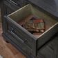 A-America Sun Valley 4 Piece Queen Storage Bedroom Set in Charcoal, , large