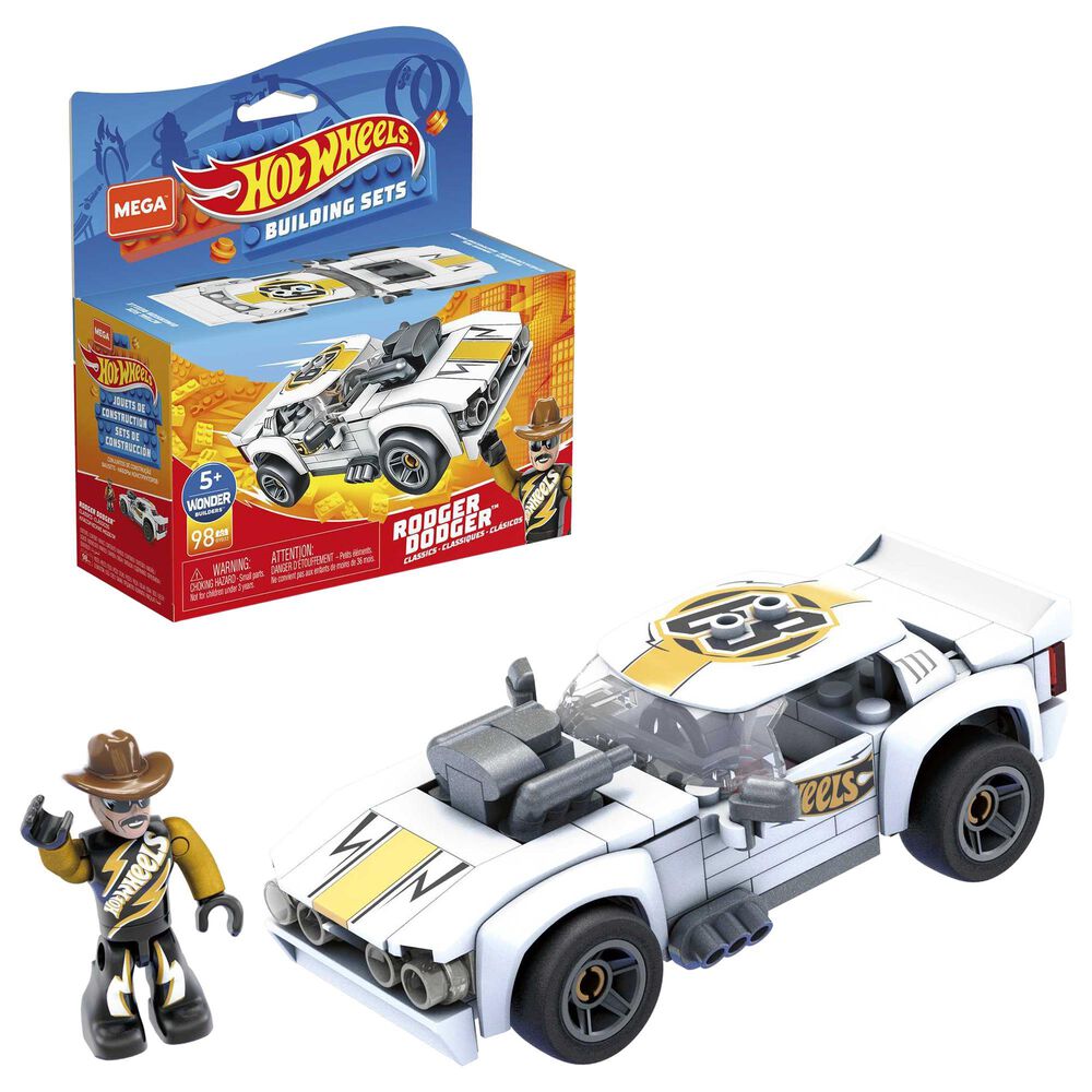Mega Construx Hot Wheels Rodger Dodger Building Set, , large