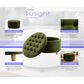 Regency Global Sourcing Knight 28" Round Storage Ottoman in Emerald Green, , large