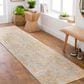 Surya Reina Light Gray, Light Brown, Medium Gray, Mustard and Tan 2"7" x 10" Runner, , large