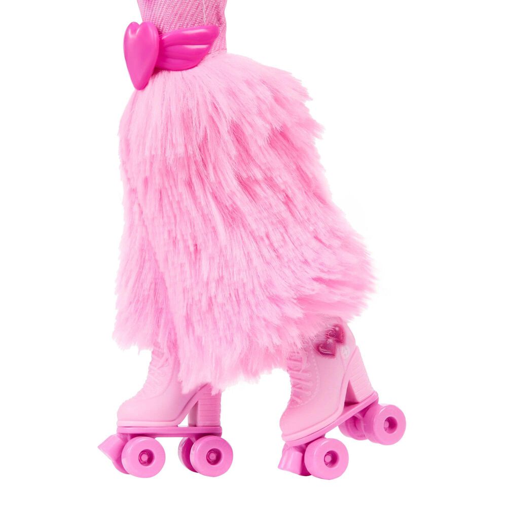 Barbie Brooklyn Skater Doll with Accessories in Dark Brown, White and Pink, , large