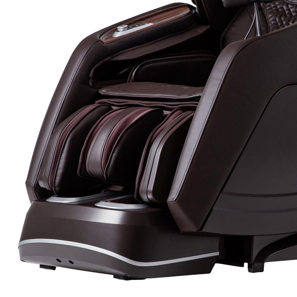 Osaki Platinum 4D and 3D Manhattan Duo Zero Gravity Massage Chair in Brown, , large