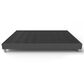Hearth and Haven Full Bed Frame Foundation in Dark Grey, , large