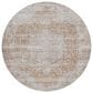 Dalyn Rug Company Karaj KJ8 8" Round Copper Indoor/Outdoor Area Rug, , large