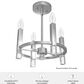 Hunter Sunjai 4-Light Semi-Flush Mount in Brushed Nickel, , large