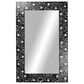 Maple and Jade 30" x 47" Wall Mirror in Black and White, , large