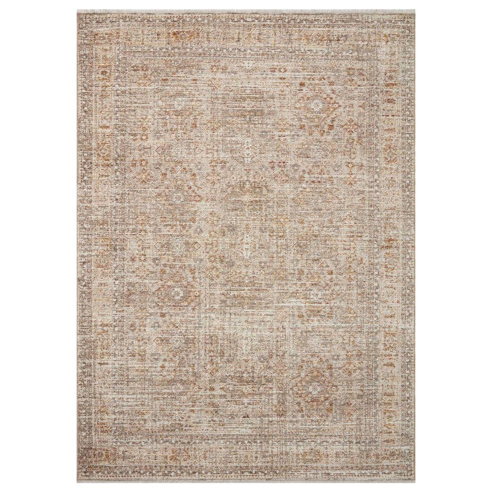 Angela Rose Blake 6"7" x 9"10" Oatmeal and Spice Area Rug, , large