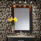 Shaw Molten Hexagon Bronze 11.49" x 11.02" Glass Mosaic Sheet, , large