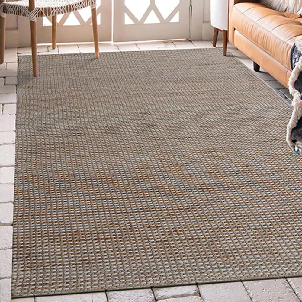 L&amp;R Resources Rondane 5&#39; x 7&#39;9&quot; Beige Area Rug, , large